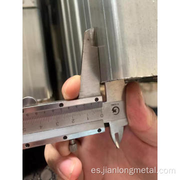 Tubo de acero galvanizado rectangular de la sección hueca S235